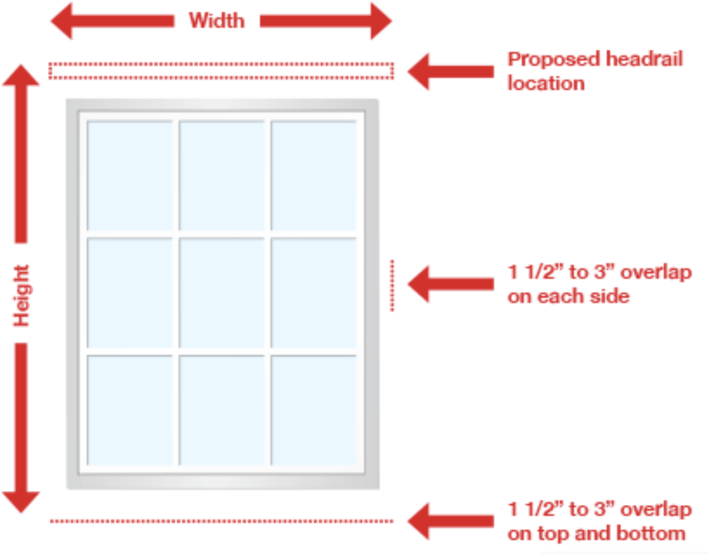 how to measure upvc windows