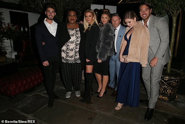 The very latest: Their wrap party comes as Tuesday's show aired, where Joshua and James competed to win their date