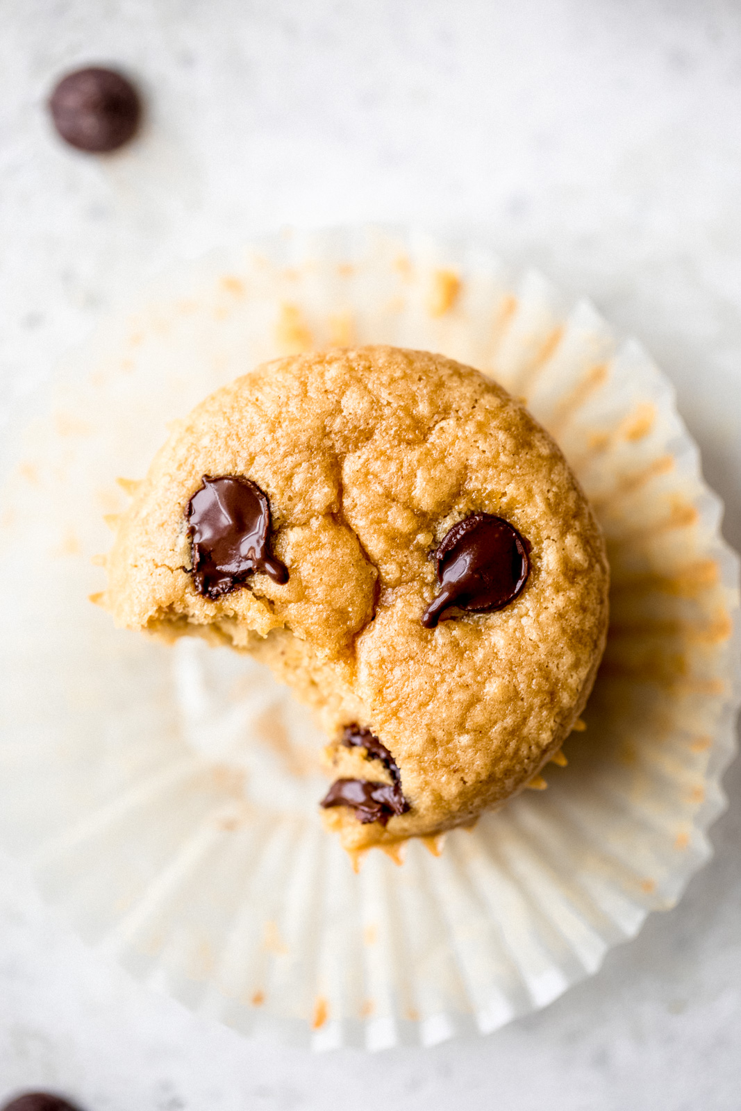 peanut butter chickpea muffin