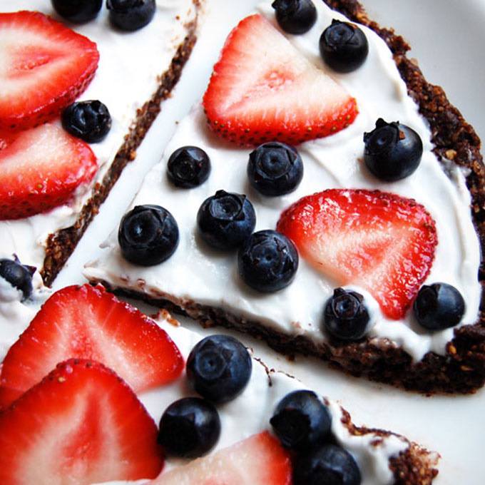 Dessert Fruit Pizza