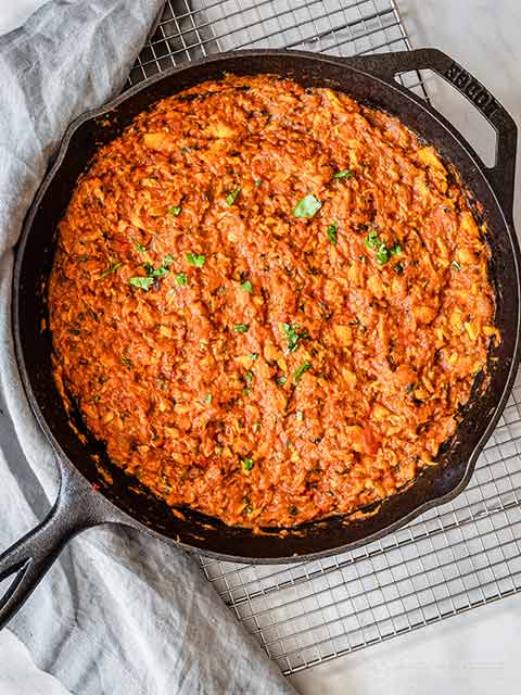 Low-Carb Tuna Shakshuka