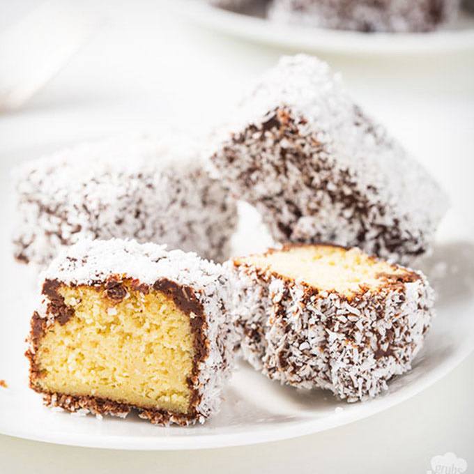 Paleo Lamingtons