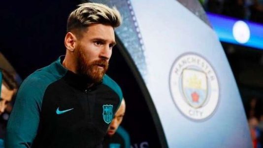 Messi at Man City