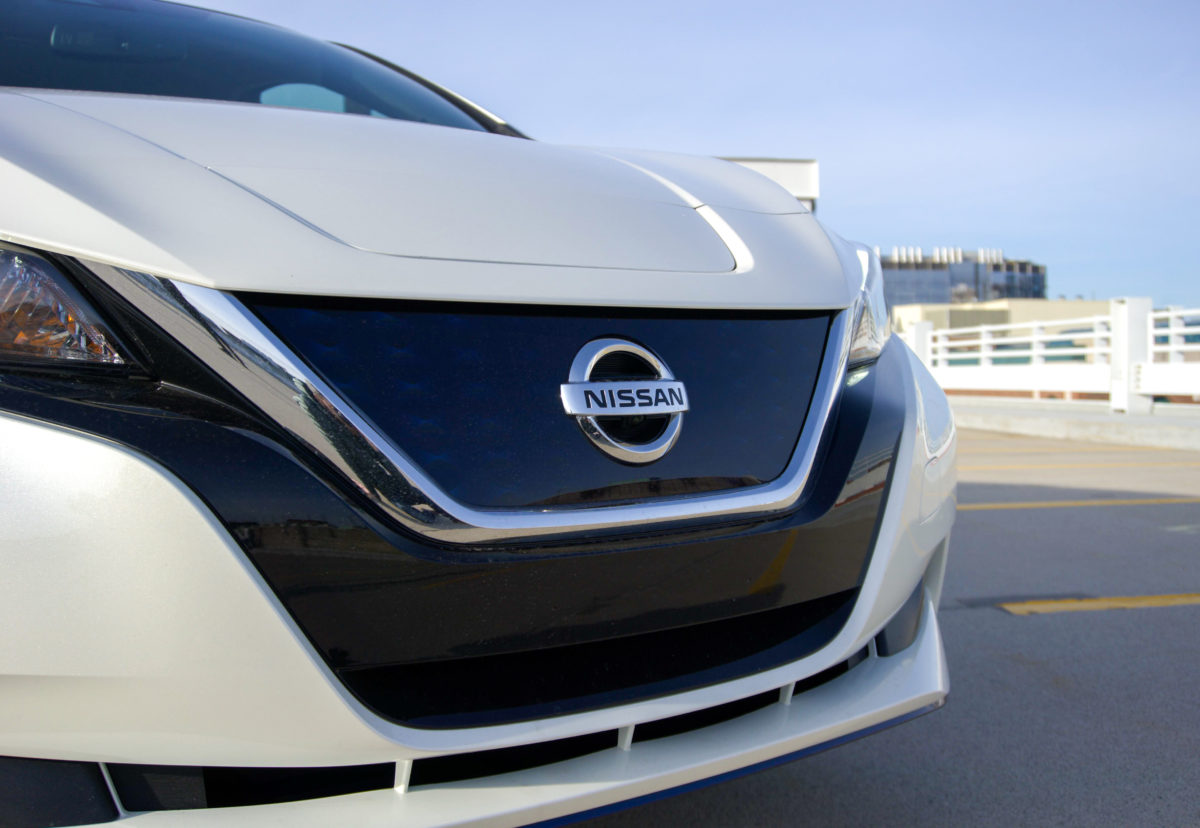 2020 Nissan Leaf SL PLus front grille