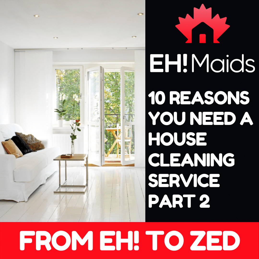 10 reasons you need a house cleaning service part 2