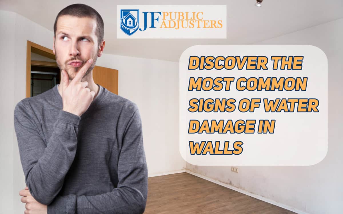 Signs of Water Damage in Walls