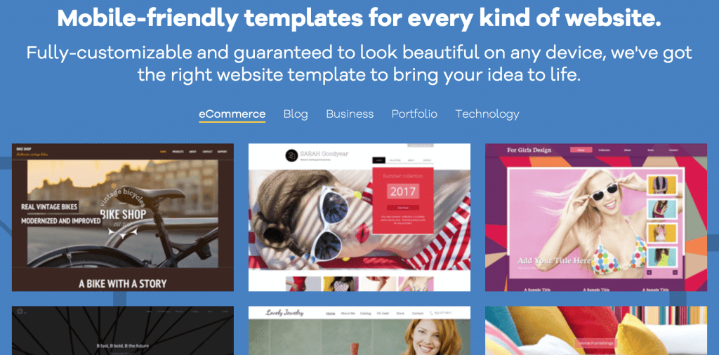 gator website builder design templates