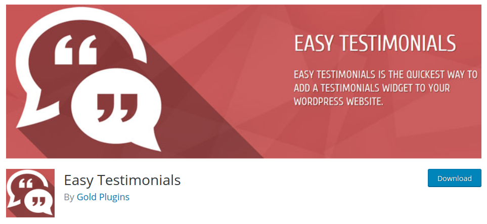 easy testimonials plugin for wordpress