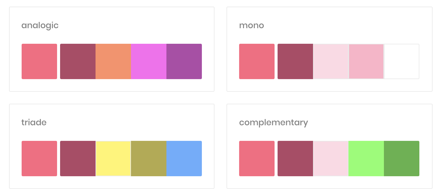 muzli colors by invision color palette generator for websites