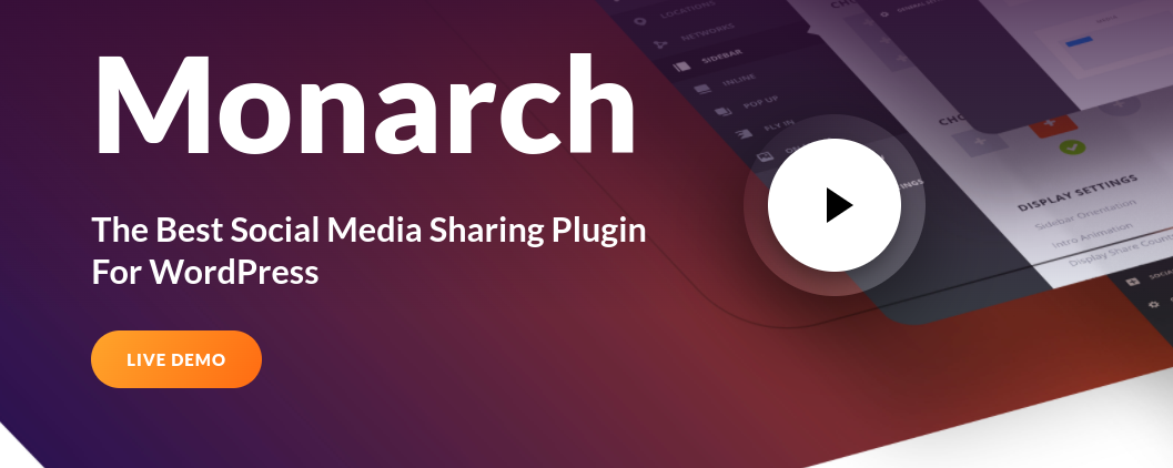 monarch plugin for wordpress