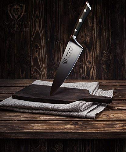 DALSTRONG Chef Knife &ndash; 8&rdquo; Gladiator Series - best chef knife under 100