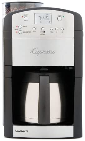 Capresso 465 Coffee Team TS 10-Cup Digital Coffeemaker Review