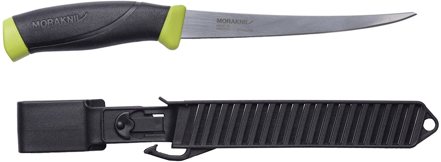 Morakniv Fishing Comfort Fillet Knife with Sandvik Stainless Steel Blade