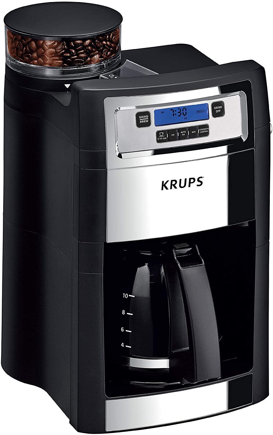 KRUPS Grind and Brew Auto-Start Maker with Built-in Burr Review