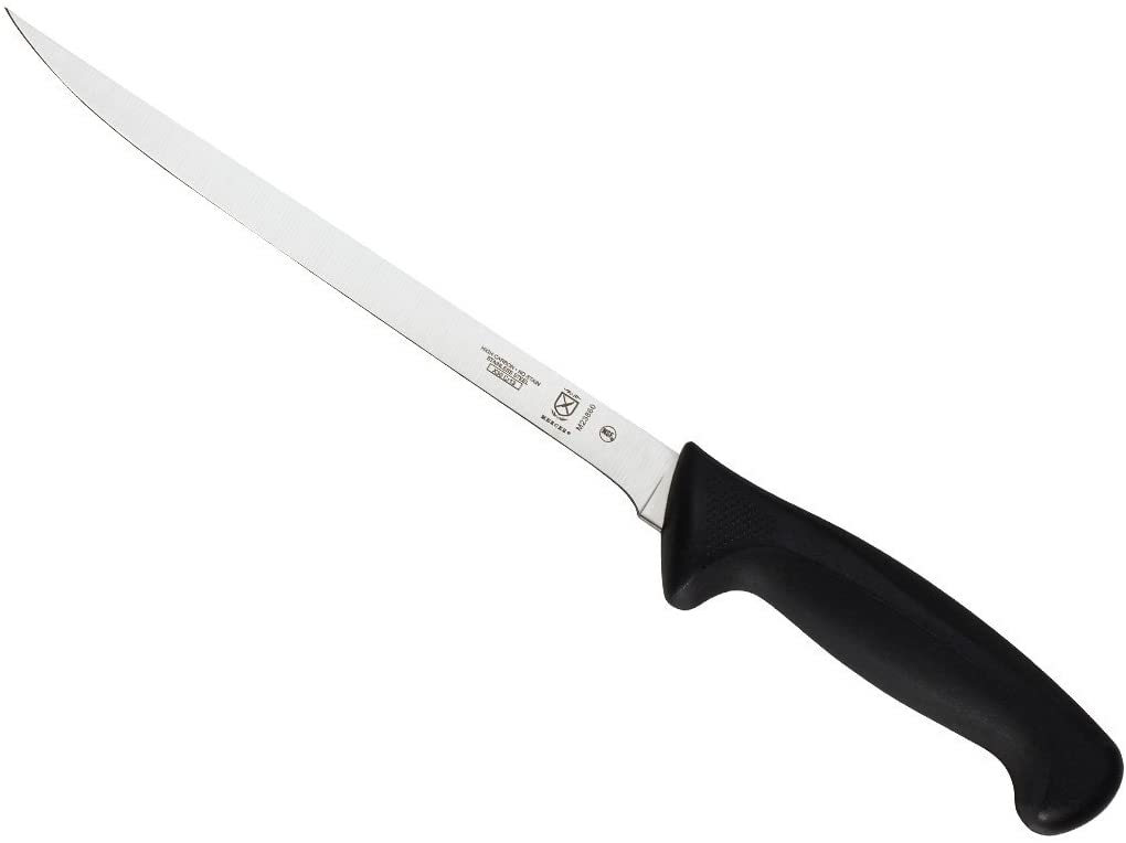 Mercer Culinary Millennia Narrow Fillet Knife, 8.5-Inch, Black