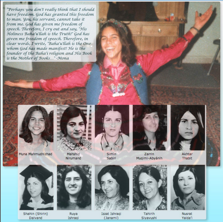 9 Bah&aacute;'&iacute; Women Executed In Iran June 18 1983