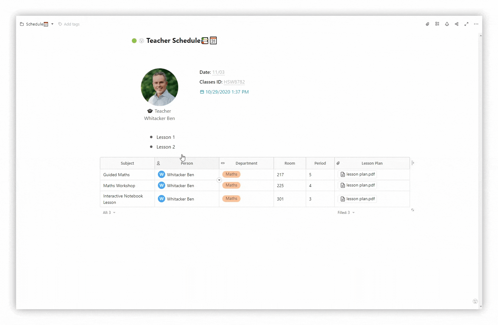How to add a page to a task?