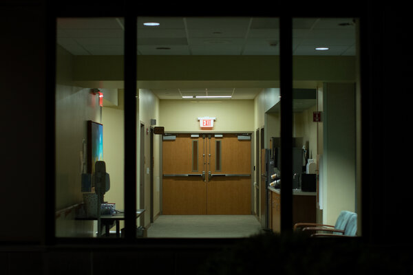 A hospital in Pipestone, Minn., last week. 