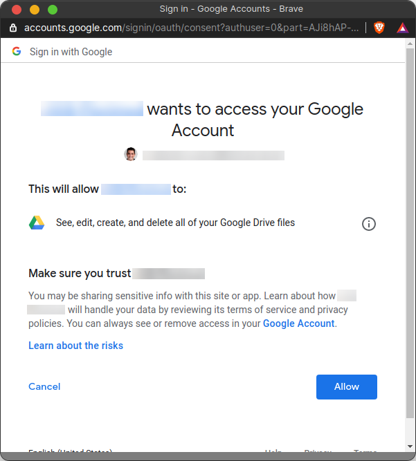 googledrivepermission