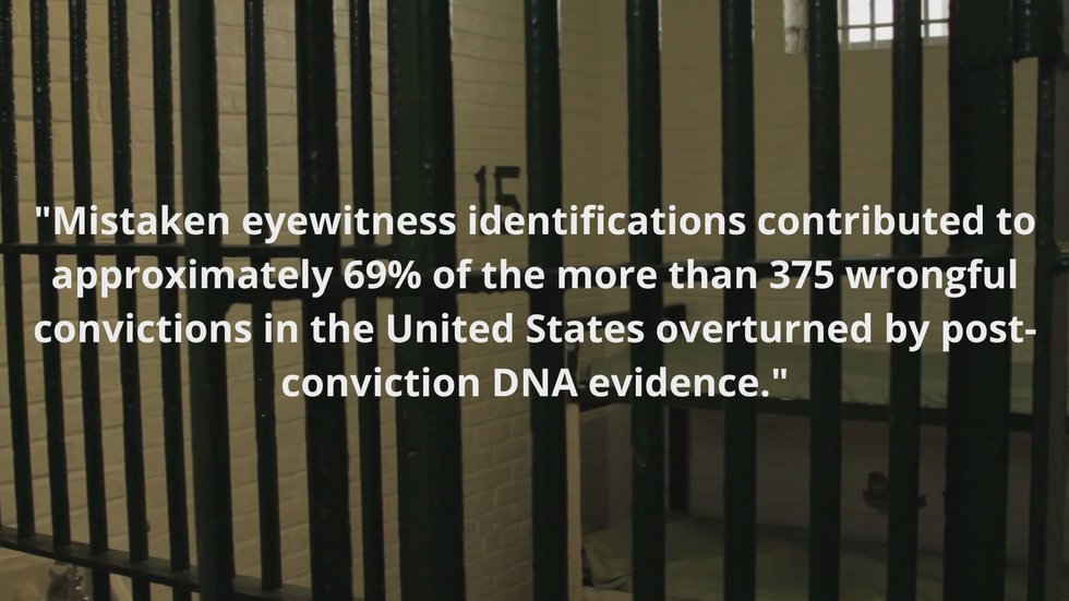 Mistaken eyewitness accounts make up majority of wrongful convictions