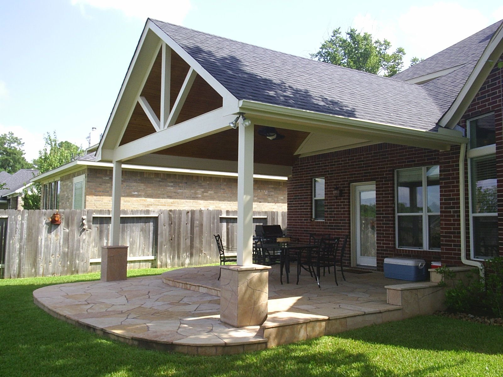 How To Build A Gable Roof Over A Patio