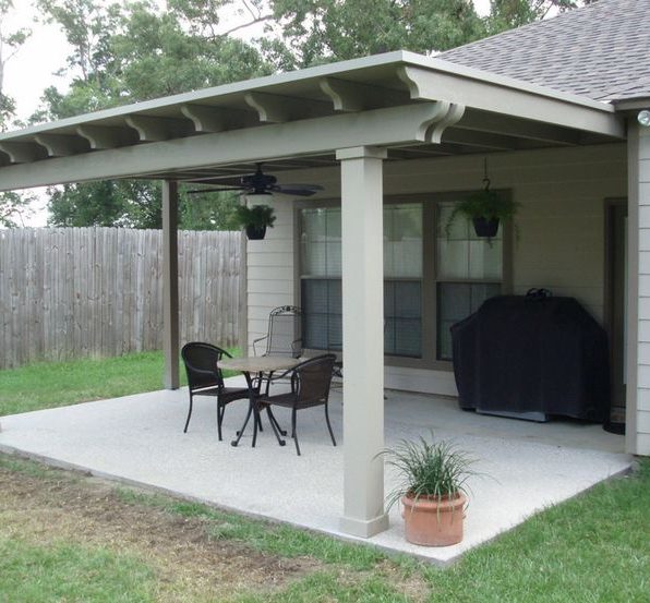 How to Attach a Patio Roof to an Existing House