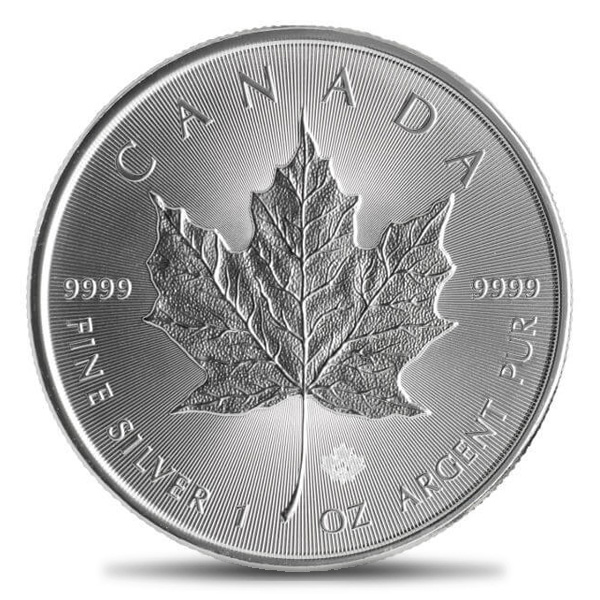 Augusta Precious Metals - Canadian Silver Maple Leaf 1oz BU (Random Year)