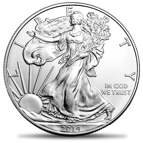 Augusta Precious Metals - American Silver Eagle 1oz BU (Random Year)