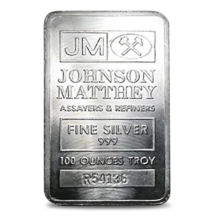 Augusta Precious Metals - Silver Bar 100oz - Our Choice Hallmark