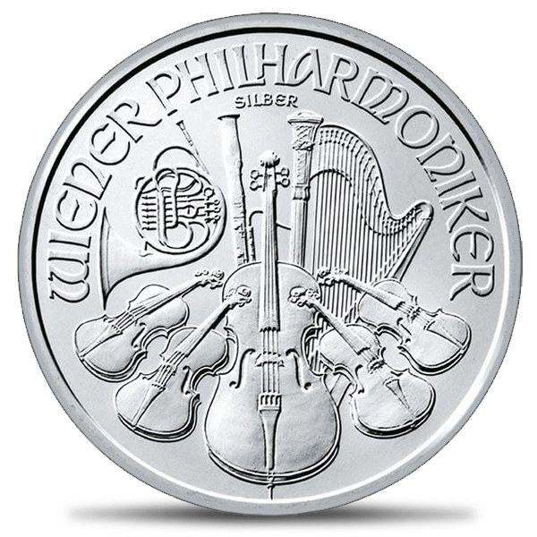 Augusta Precious Metals - Austrian Philharmonic Silver 1oz BU (Random Year)