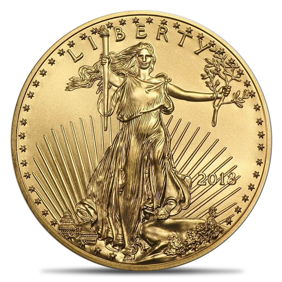 Gold American Eagle 1oz BU (Random Year)