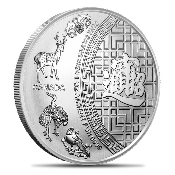Augusta Precious Metals - Canadian Silver 5 Blessings 1oz