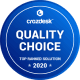 Crozdesk Happiest Users Badge