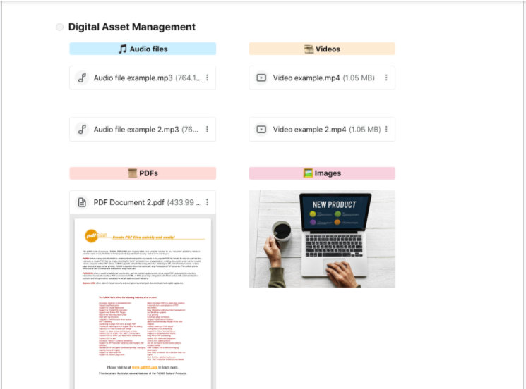 Digital Asset Management