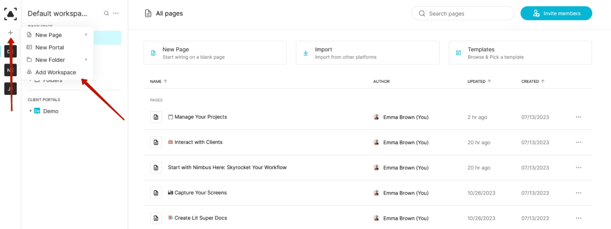 Structure In FuseBase - FuseBase (Formerly Nimbus)