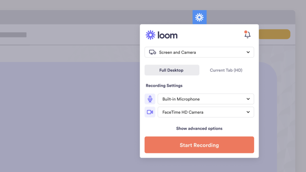 Loom is One of the 7 Best Free Screen Recorders in 2023. Image by Nimbus Platform