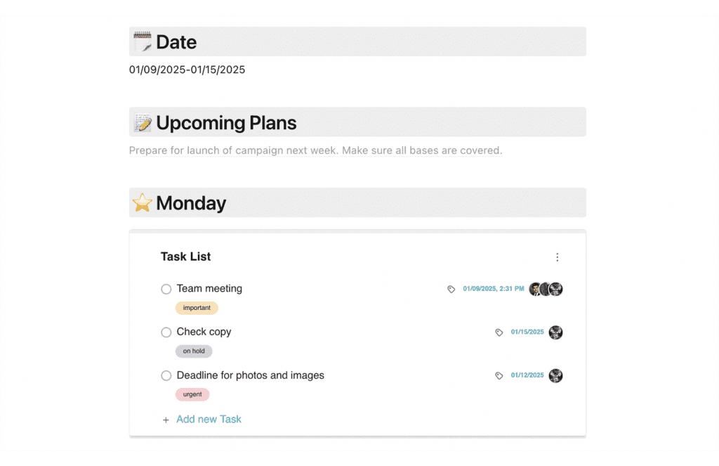 Budget Planner Template - FuseBase (Formerly Nimbus)