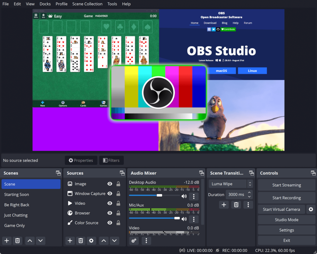 OBS Studio is One of the 7 Best Free Screen Recorders in 2023. Image by Nimbus Platform