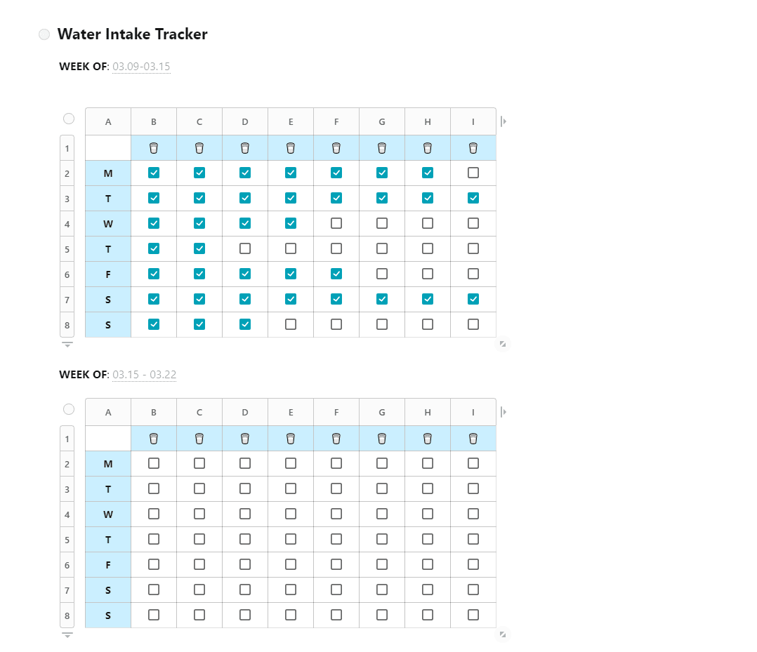 Premium Vector  Vector water tracker template water control water