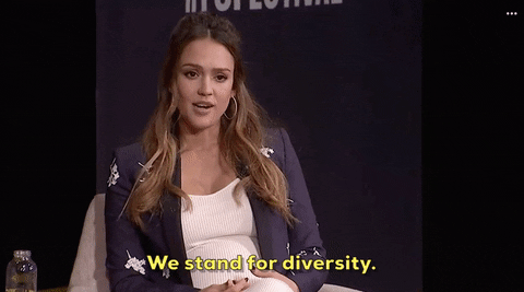 Diversity and Inclusion. Gif by Nimbus Platform