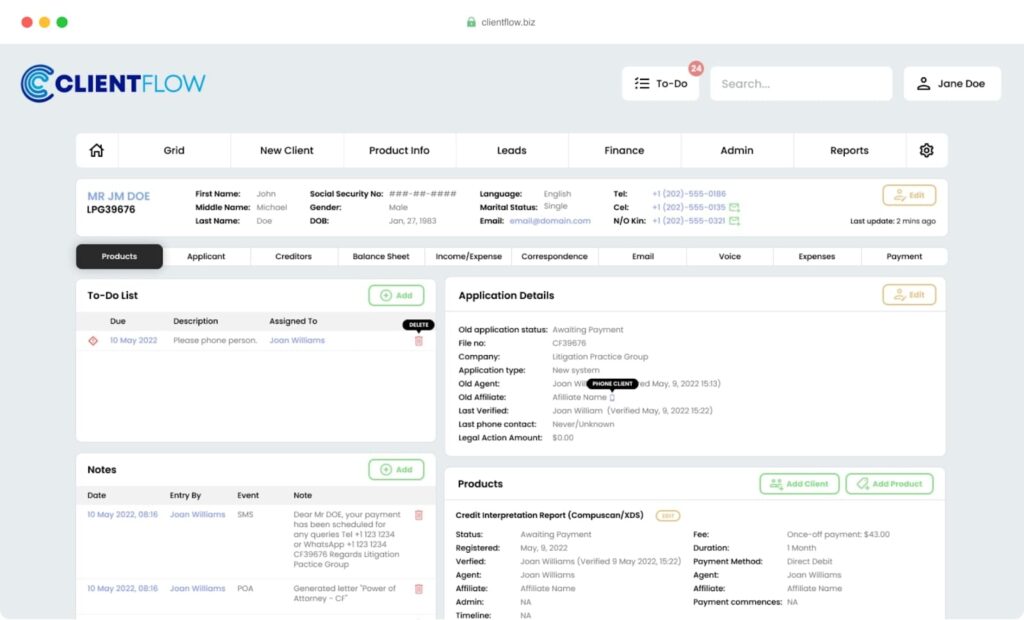 ClientFlow is In the Top 8 Ahsuite Alternatives to Use in 2023. Image by Nimbus Platform