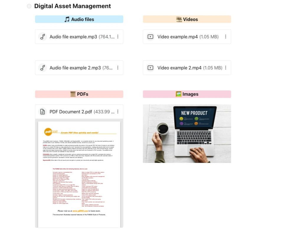 File Management. Image powered by Nimbus Platform
