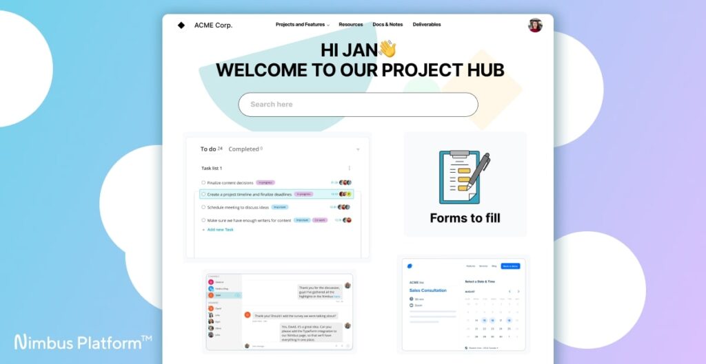 Nimbus Platfprm is In the Top 8 Ahsuite Alternatives to Use in 2023. Image by Nimbus Platform