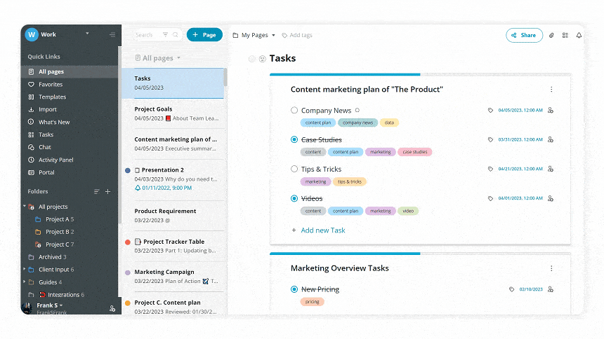 Take Control of Your Task Notifications. Gif by Nimbus Platform