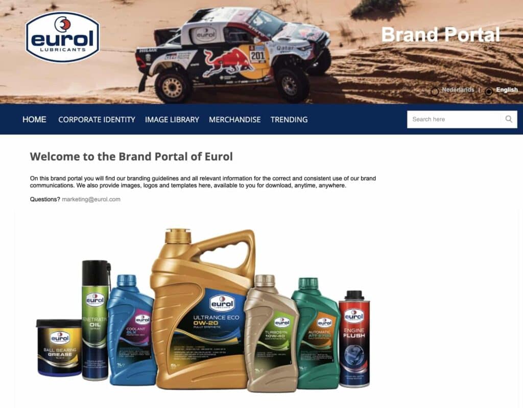 Eurol is In the List of Successful Brand Portals. Image by Nimbus Platform