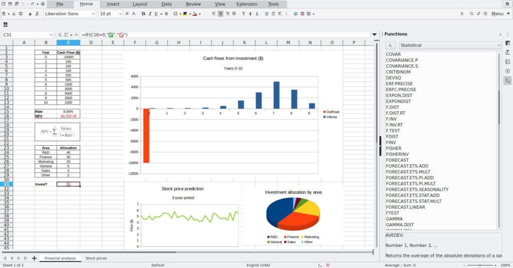 LibreOffice is One of the Top 7 Microsoft Excel Alternatives. Image powered by Nimbus Platform