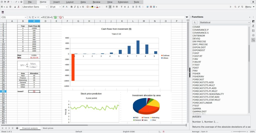 LibreOffice is One of the Top 7 Excel Alternatives. Image powered by Nimbus Platform