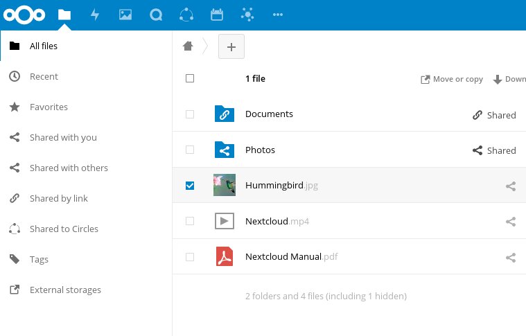 Nextcloud Files is One of the Best Alternatives to Google Drive in 2023. Image powered by Nimbus Platform