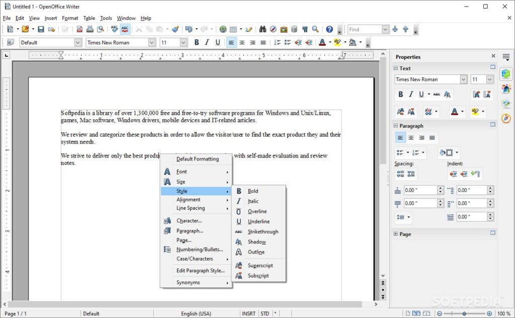 Apache OpenOffice Writer as Google Docs Alternatives for Creating Better Documents. Image powered by Nimbus