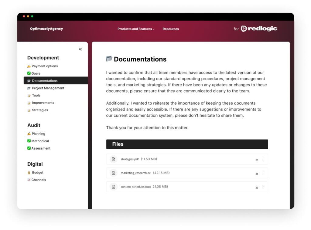 Document Management Portals. Image powered by Nimbus Platform